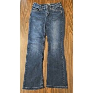 Silver Jeans SUKI Mid Slim Boot Womens Size 28/33 Super Stretch G1